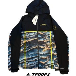 Adidas Terrex Multicolor Hooded Jacket